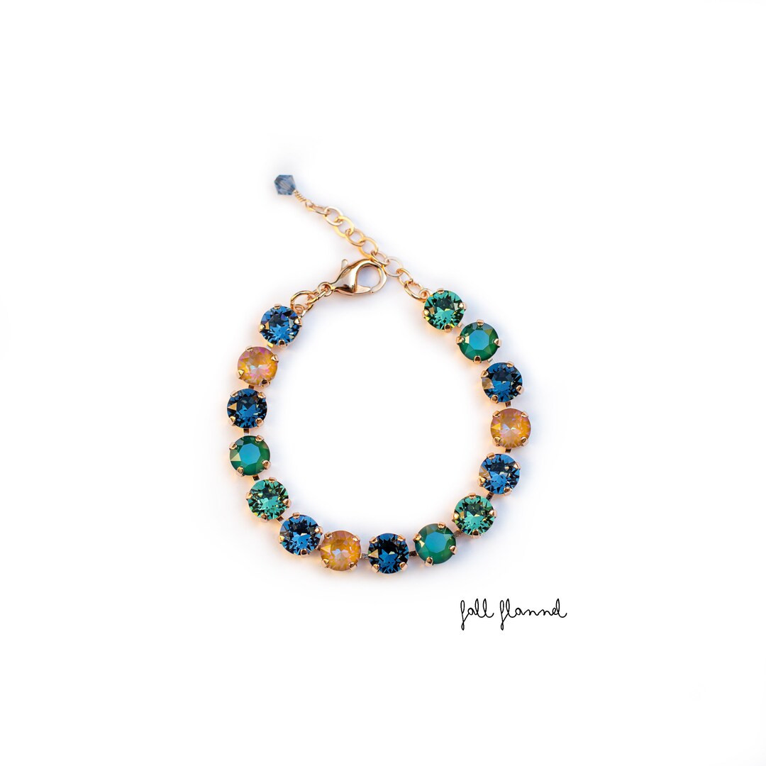 Fall Flannel Bracelet 8mm - Etsy | Etsy (US)