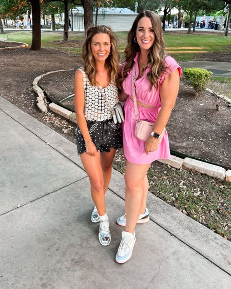 Seeing Justin Timberlake tonight! Linking our outfits- my top is out of stock so I’m linking similar!

Concert outfits, going out style, summer outfits 

#LTKStyleTip #LTKFindsUnder100 #LTKFindsUnder50