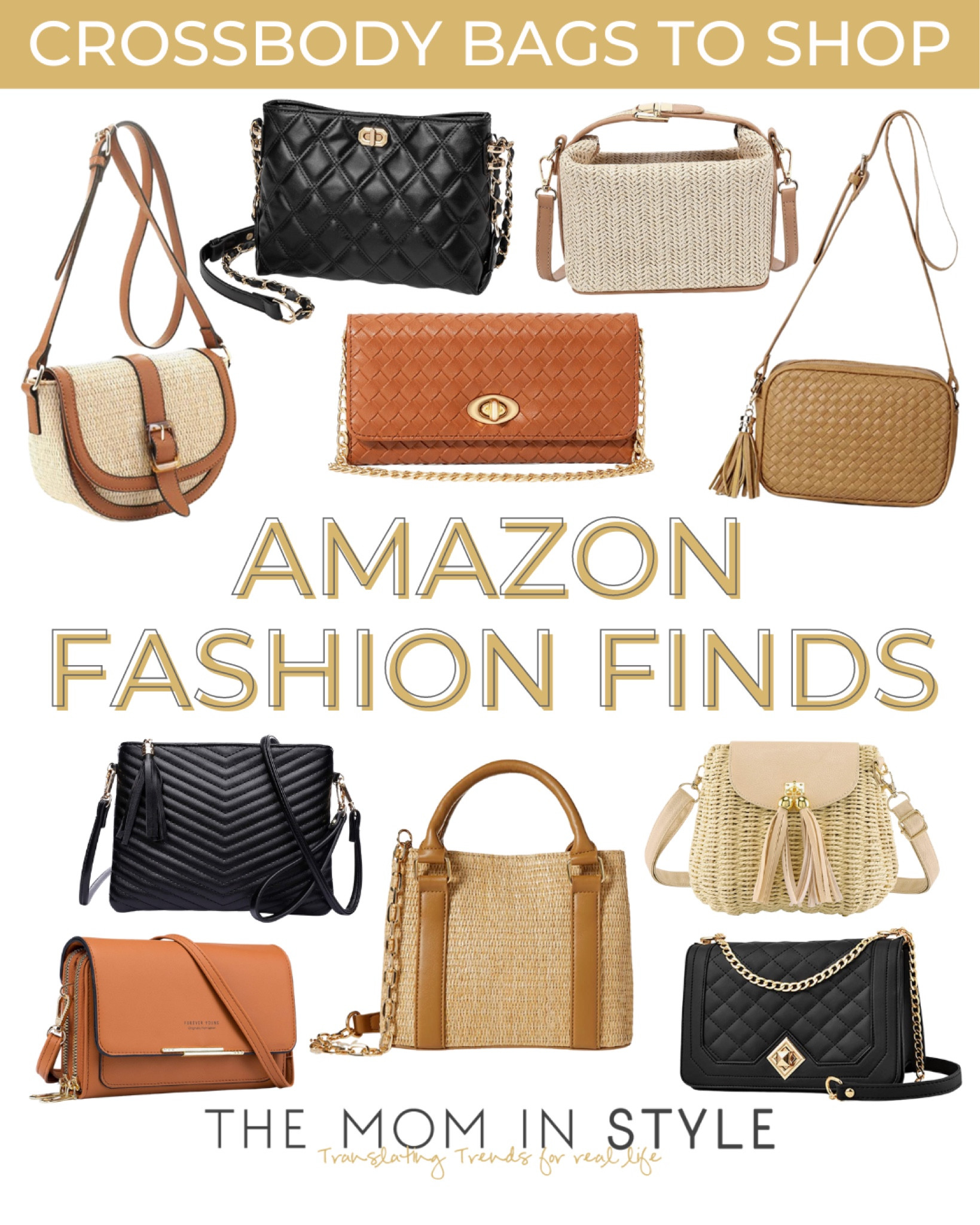 Amazon Crossbody Bags ✨

amazon fashion finds // amazon crossbody // amazon finds // amazon fashion // crossbody purse // crossbody bag // crossbody

#LTKstyletip #LTKunder100 #LTKitbag