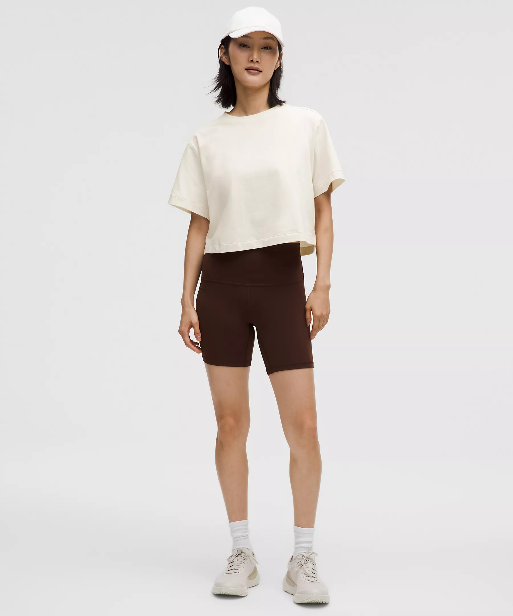 All Yours Organic Cotton Cropped T-Shirt | Lululemon (US)