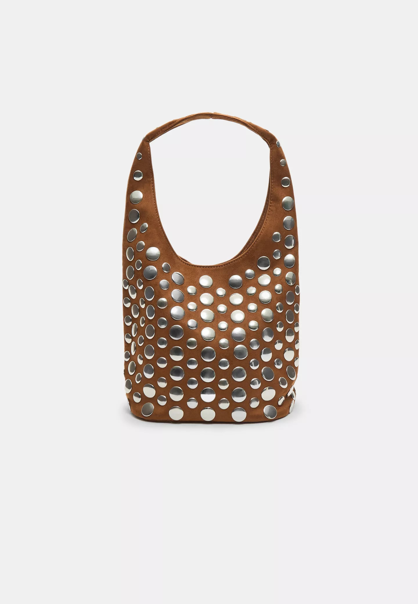 Sac porté à l’épaule avec clous | Stradivarius (FR)