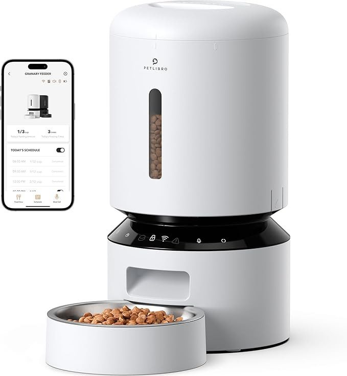 PETLIBRO Automatic Cat Feeder, 5G WiFi Automatic Dog Feeder with Freshness Preservation, 5L Timed... | Amazon (US)