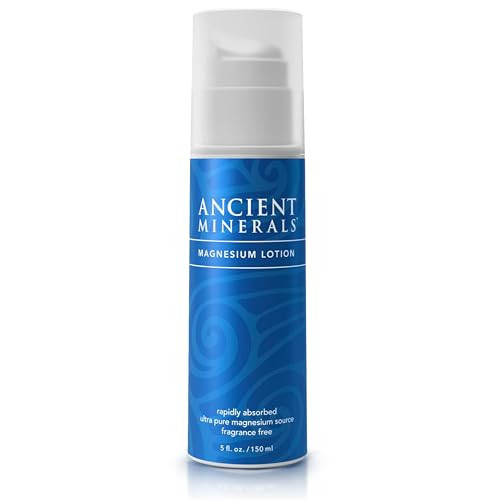 Ancient Minerals Magnesium Cream Lotion, Zechstein Chloride, 5oz | Amazon (US)