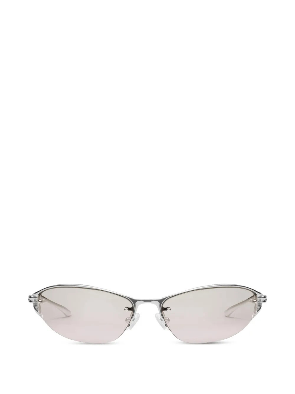 Gentle Monster Futura 02 (BRG) sunglasses - Silver | Farfetch Global