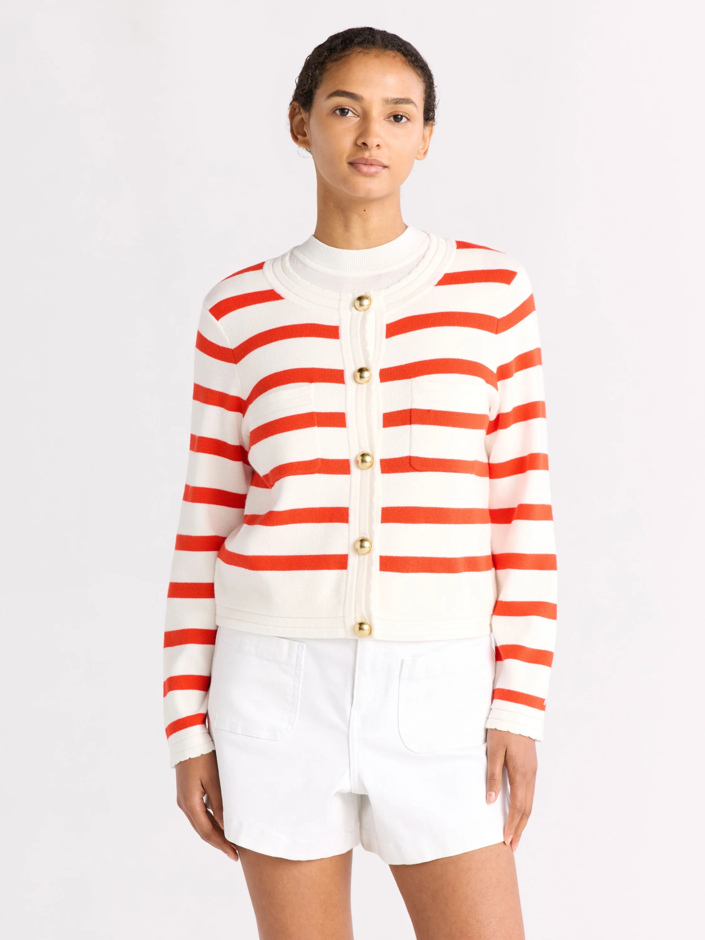 Free Assembly Women's Pocket Cardigan Sweater with Long Sleeves, Sizes XS-XXL - Walmart.com | Walmart (US)