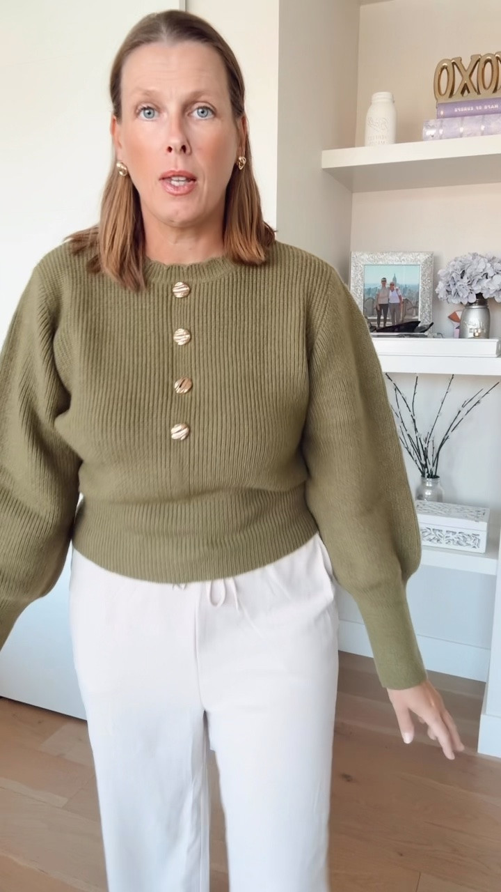 The IT color for fall 
Cute , stylish sweater love the sleeve detail and this color 👌
USE CODE PAVLINA15
Get 15% OFF

FALL OUTFIT, style over50, sweaters, chartreuse sweater,

#LTKootd #LTKOver40 #LTKSaleAlert