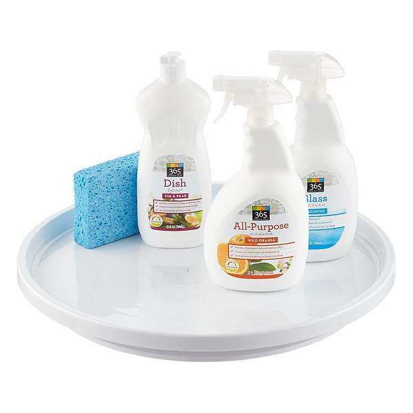 White 18" Lazy Susan | The Container Store