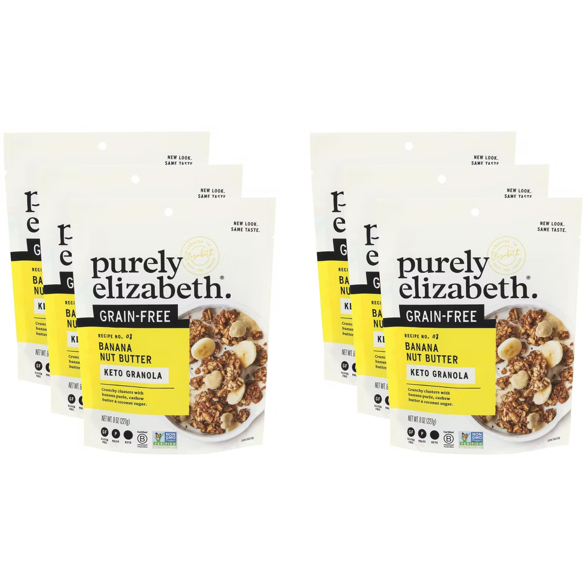 Purely Elizabeth Banana Nut Butter Keto Granola - Case of 6 - 8 oz | Target