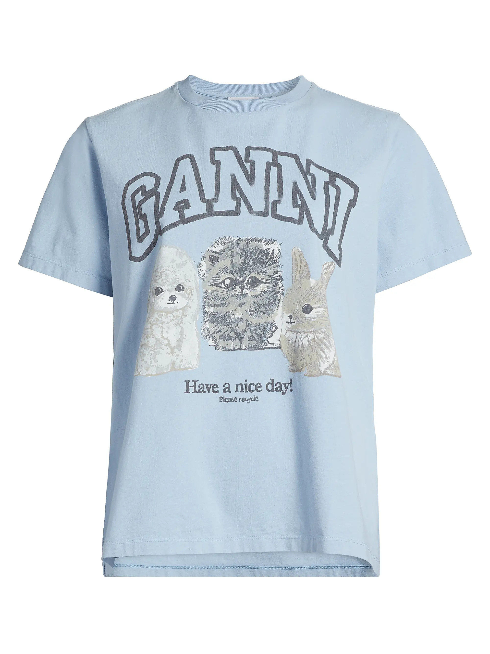 Animals Relaxed Cotton T-Shirt | Saks Fifth Avenue