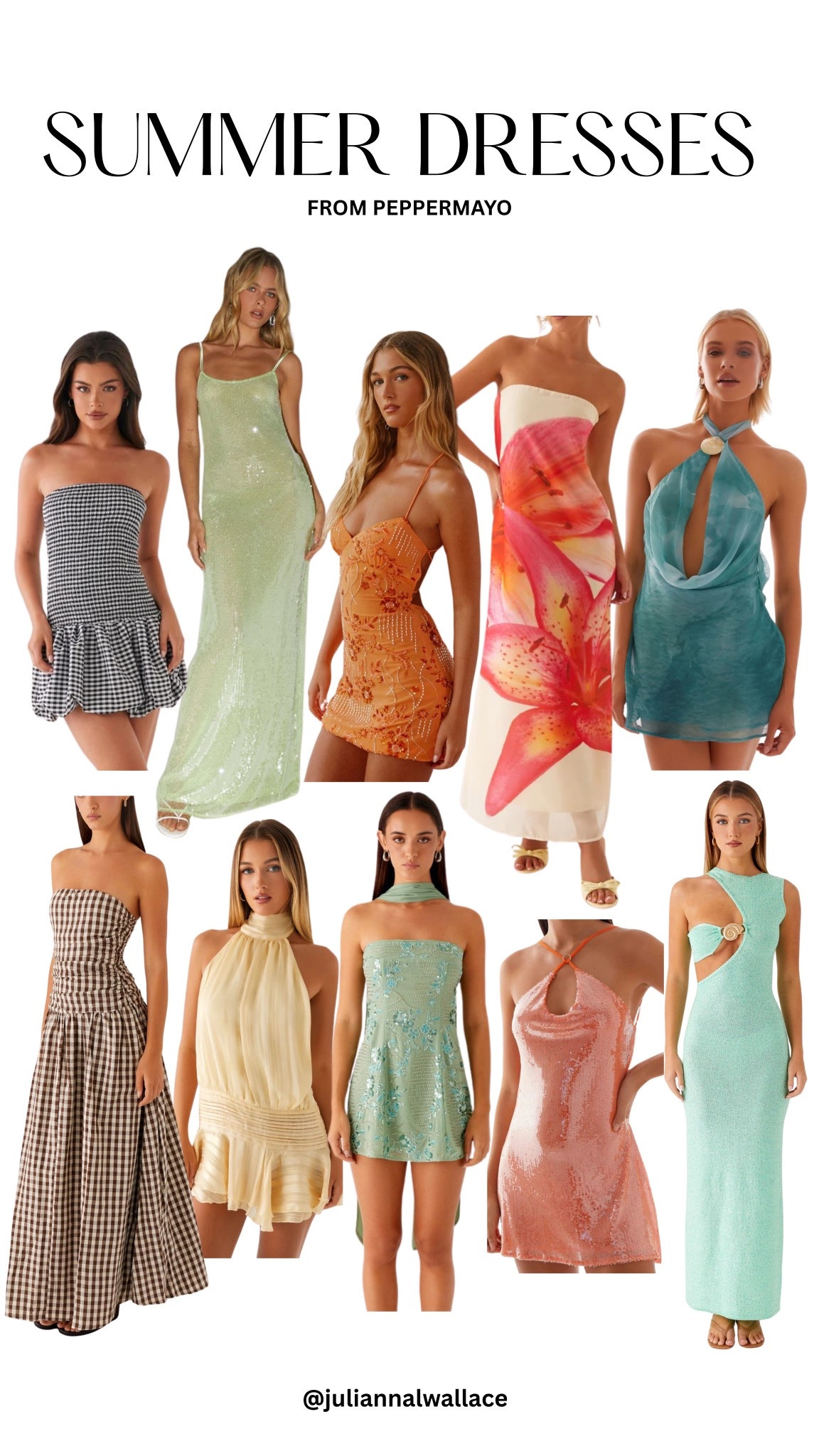 Summer dresses from pepper mayo 😮‍💨🤩 

#LTKSummerEdit #LTKSeasonal #LTKU