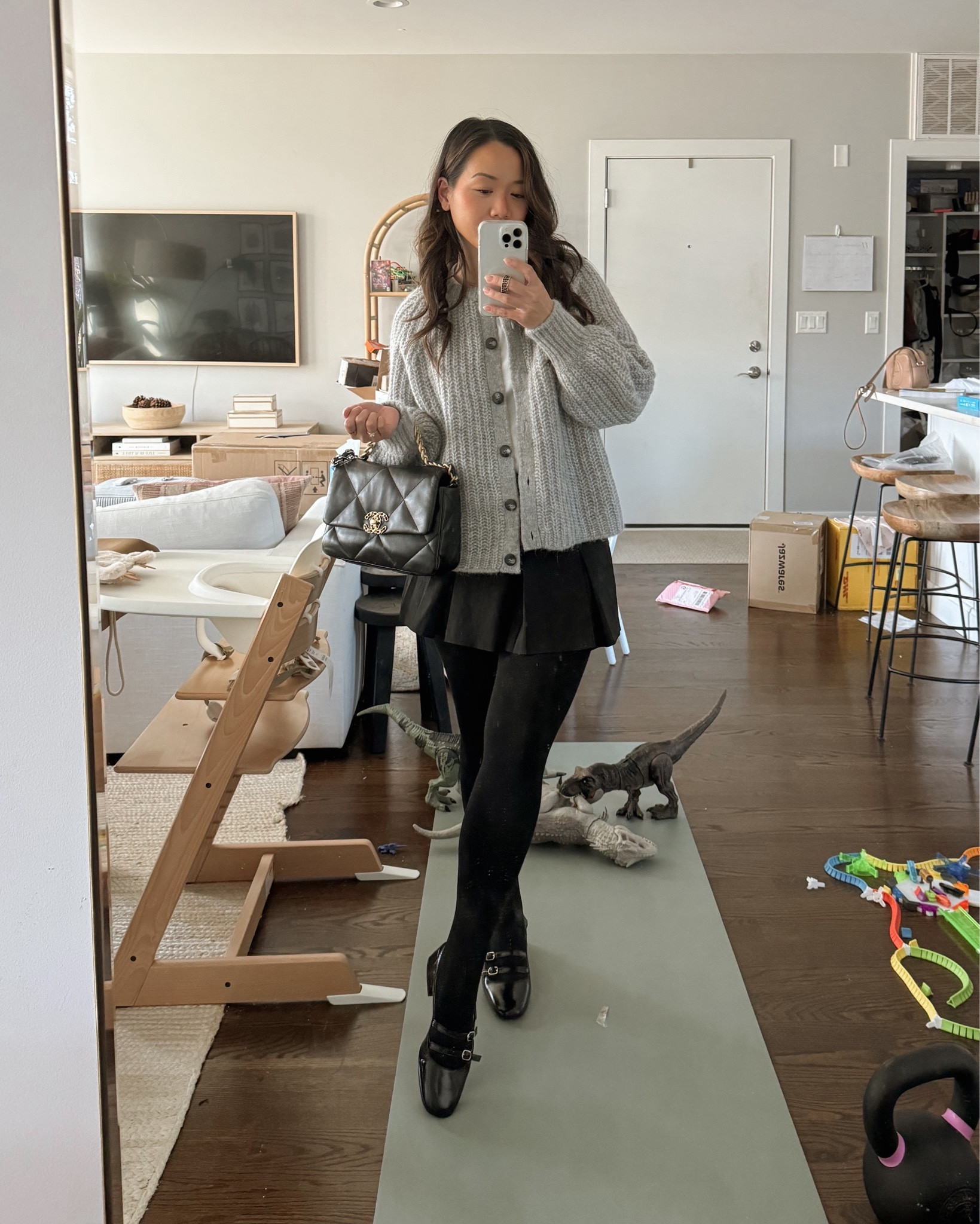 Sézane sweater: size small
Old Zara skort
Sézane Paula babies: sized up to an 8 

#fallfashion #outfitinspo #sezane

#LTKSeasonal #LTKstyletip #LTKHoliday