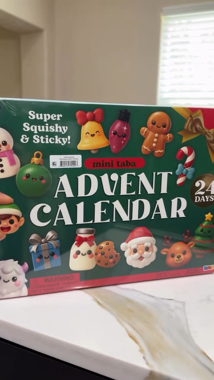 NEW & will sell out! $20 Taba squishy advent calendar from @rmstoys_usa They each come in a resealable bag too! Follow + comment “SHOP” for a link! (make sure you’re following to receive it) ✨ & if you love Holiday finds and gift ideas, follow along for more! 

#tabasquishy #adventcalendar