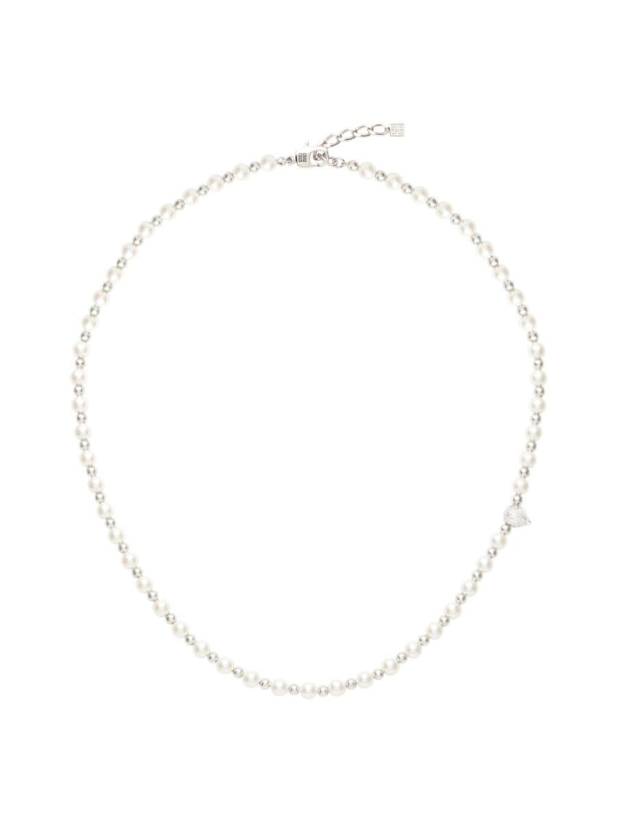 G Stud Necklace in Metal with Pearls | Saks Fifth Avenue (UK)