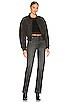 Bardot Tasmin Crop Puffer in Black from Revolve.com | Revolve Clothing (Global)