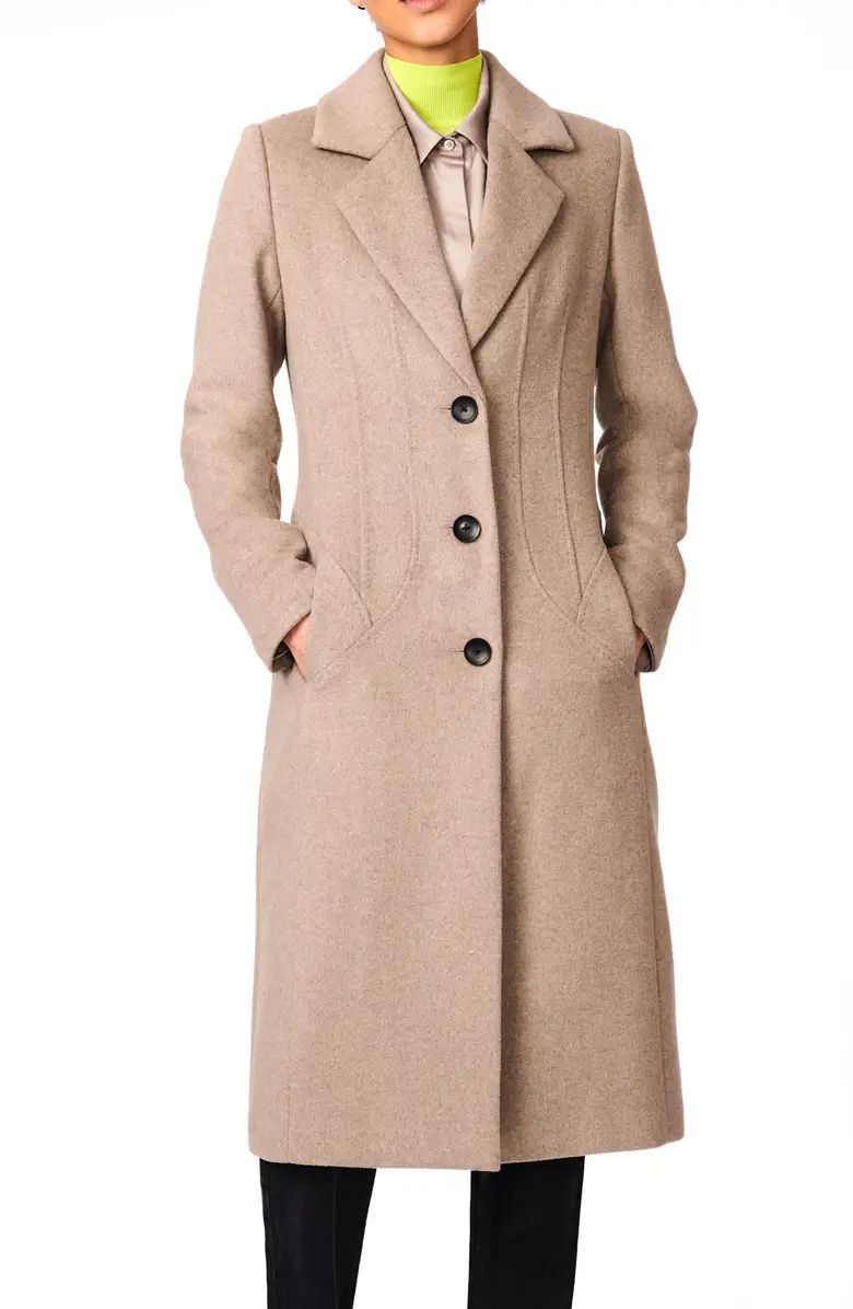 Tailored Longline Coat | Nordstrom
