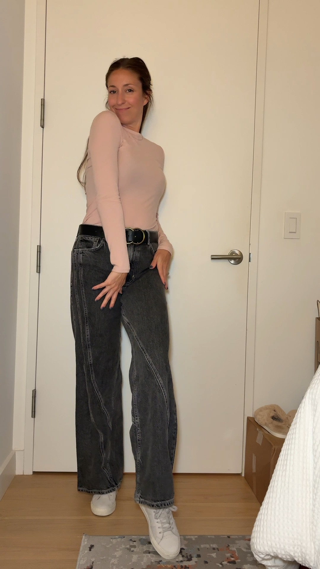 Love these jeans from Rails and long sleeved shirt from Nuuds. Both are splurges for me, so I also linked some dupes from Amazon. 

Love an outfit like this for running errands, a casual lunch/dinner, or even the airport!

#LTKStyleTip #LTKSeasonal #LTKTravel