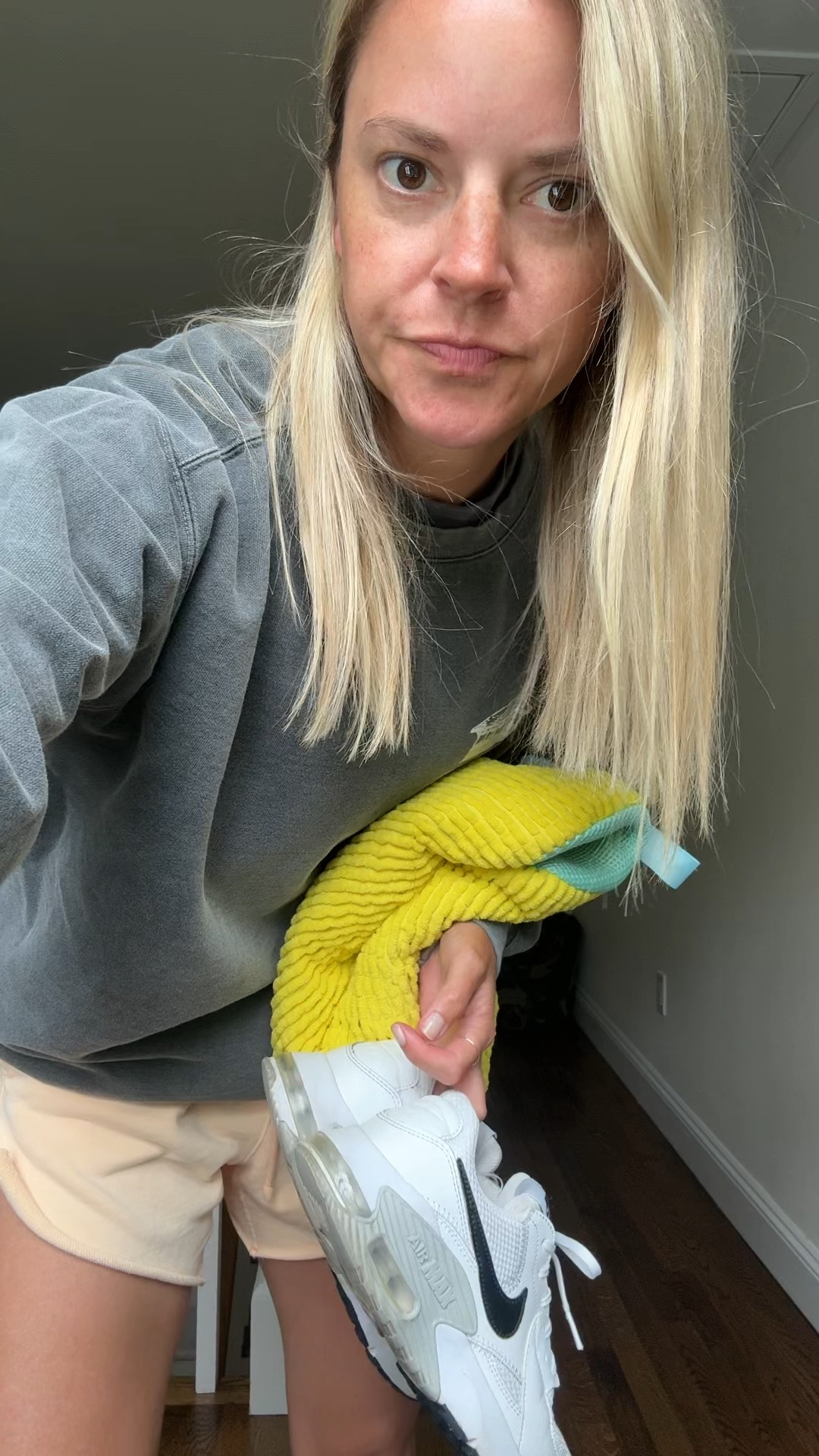 Had these sneakers for a few years and washing them in these bags has helped keep them looking new // wearing smalls/tts // can’t link sweatshirt 

laundry bags, shoe bags

#LTKdayinmylife #LTKmomlife