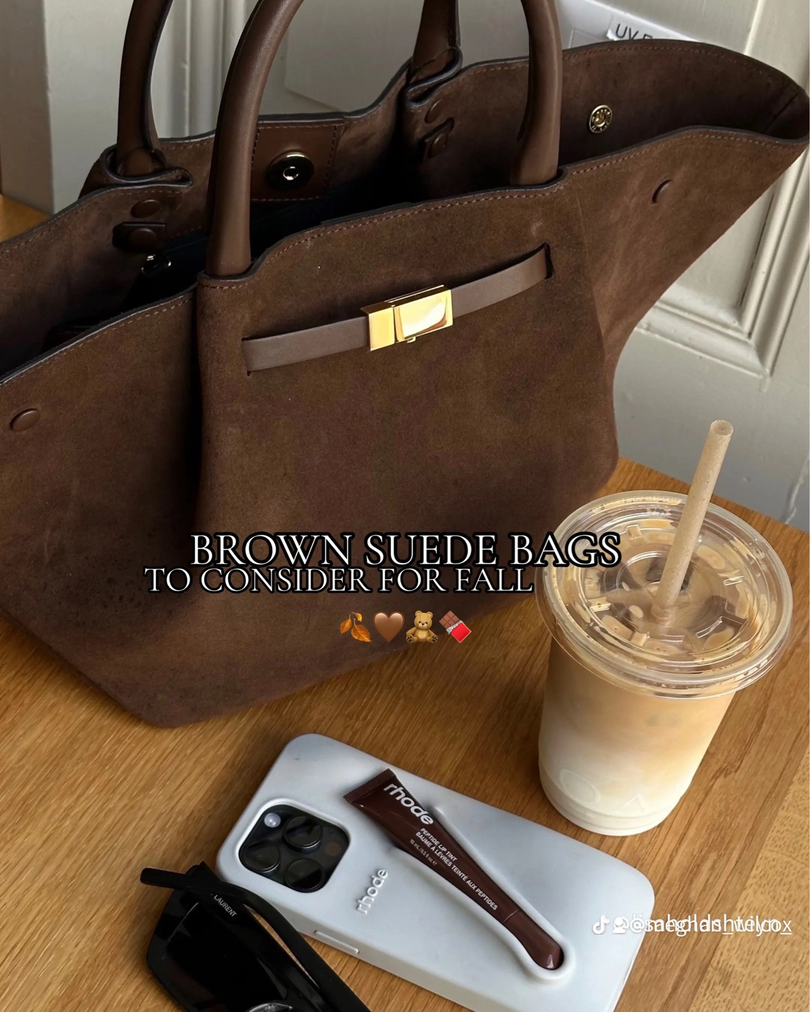 Brown suede bags for fall 🍂🤎🧸 

#LTKStyleTip #LTKItBag