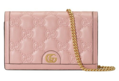 GG Matelassé chain wallet | Gucci (US)