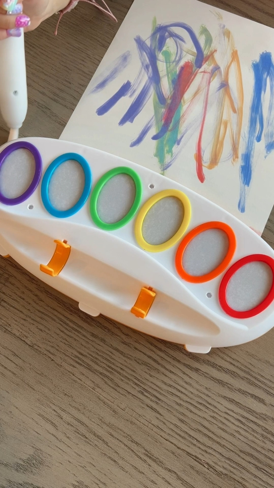 Mess free paint? YES PLEASE. Let your kiddos paint without having to the mess to clean up after. This is perfect for screen free play, take to restaurants to keep them entertained. 

#LTKKids #LTKSaleAlert #LTKFamily