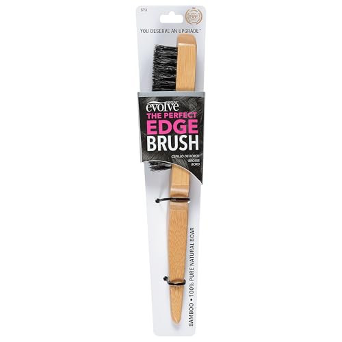 Evolve Perfect Edge Brush, BLACK,BROWN, 1 Count (Pack of 1) | Amazon (US)