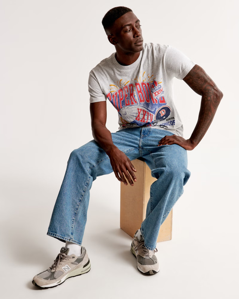 Vintage Super Bowl Graphic Tee | Abercrombie & Fitch (US)