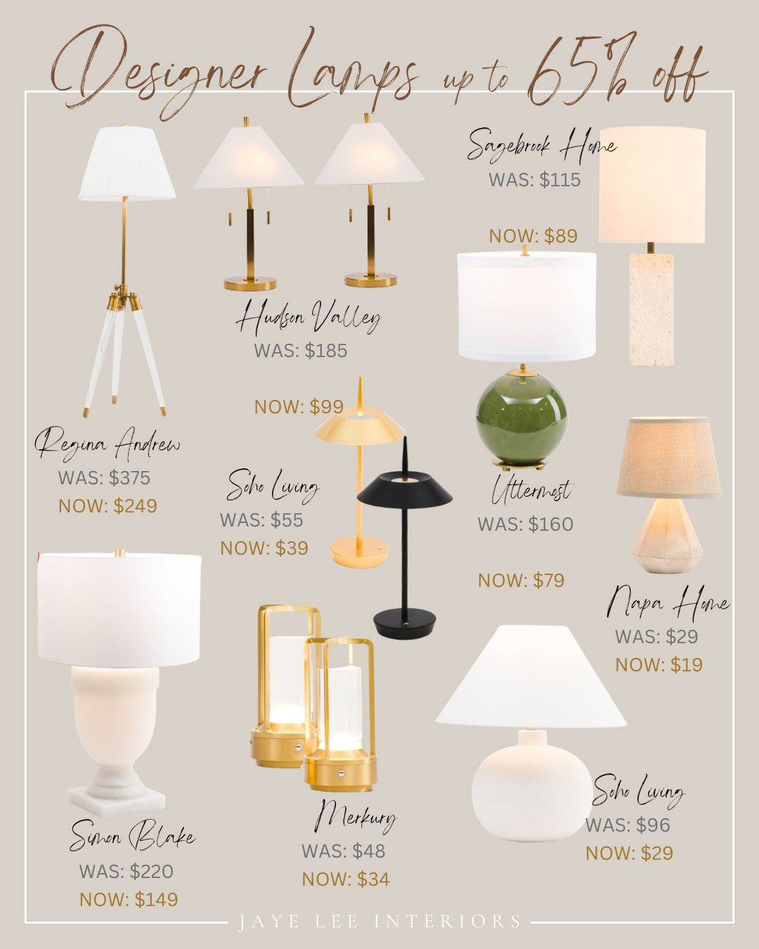 Homegoods, Marshall's, and TJ Maxx have recently expanded their lighting collections to include prestigious brands like: Visual Comfort, Barbara Barry, Aerin, Classic Home, Chapman and Meyers, Jamie Young, Simon Blake, Uttermost and more! Save HUNDREDS on new arrivals in designer lighting! —Truly the jewelry of the home! table lamp, desk lamp, living room lighting, nightstand light, bedside lamp, bedroom lighting, console lamp, wall sconce, picture light, LED picture light, rechargeable LED outdoor lamp, bedside sconce, vanity sconce lights, sconces, bathroom lighting, bedroom lighting, bedroom sconce, hallway sconce, wall light

#LTKHome#LTKSaleAlert 

 #LTKHome #LTKSaleAlert #LTKFindsUnder50