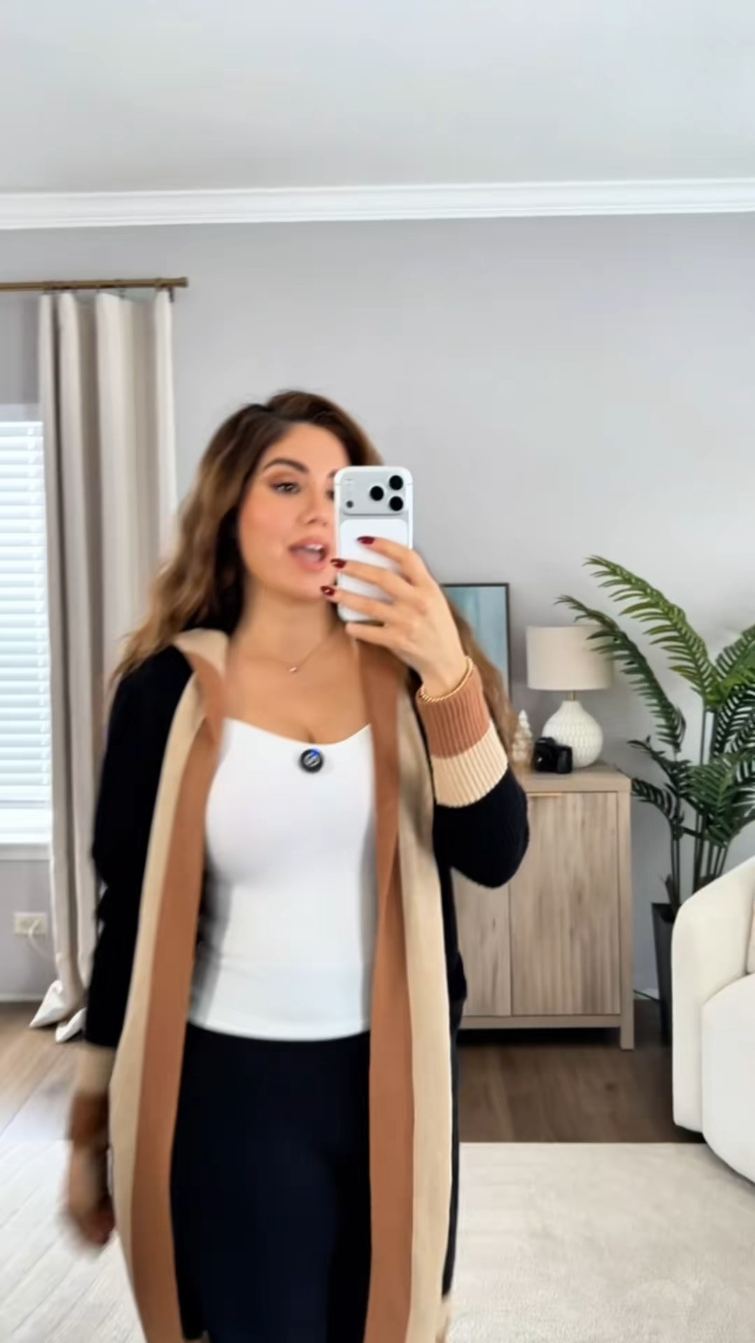 The coziest long cardigan. So good for fall and winter! 🤍 

 #LTKootd #LTKSeasonal #LTKFindsUnder50