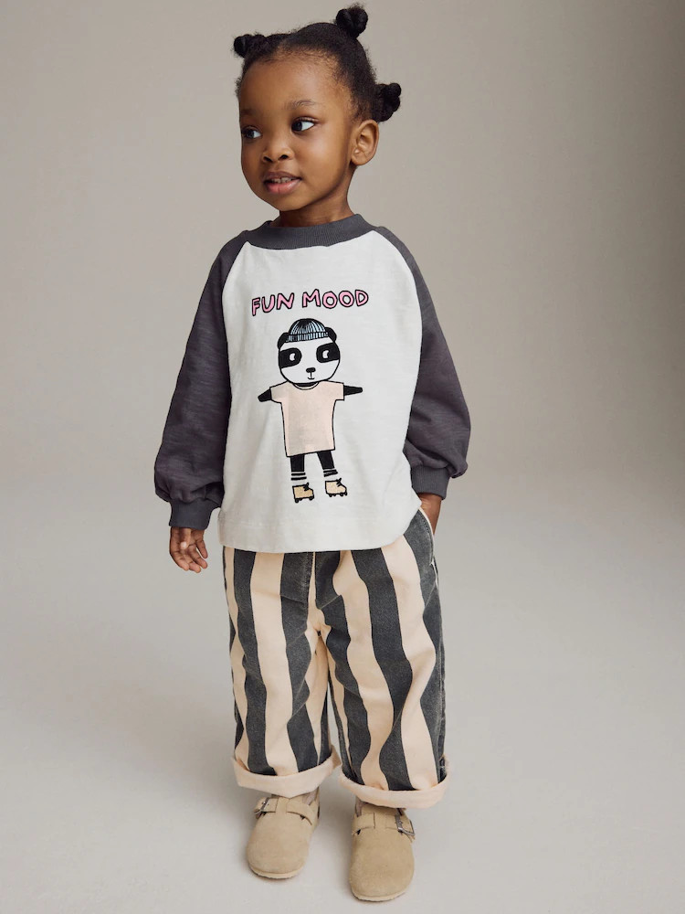 Buy Monochrome Stripe Trousers (3mths-7yrs) from Next USA | Next US