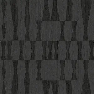 Tempaper Textured Grey Faux Grasscloth Geo Removable Peel and Stick Wallpaper, 20.5 in X 16.5 ft,... | Amazon (US)