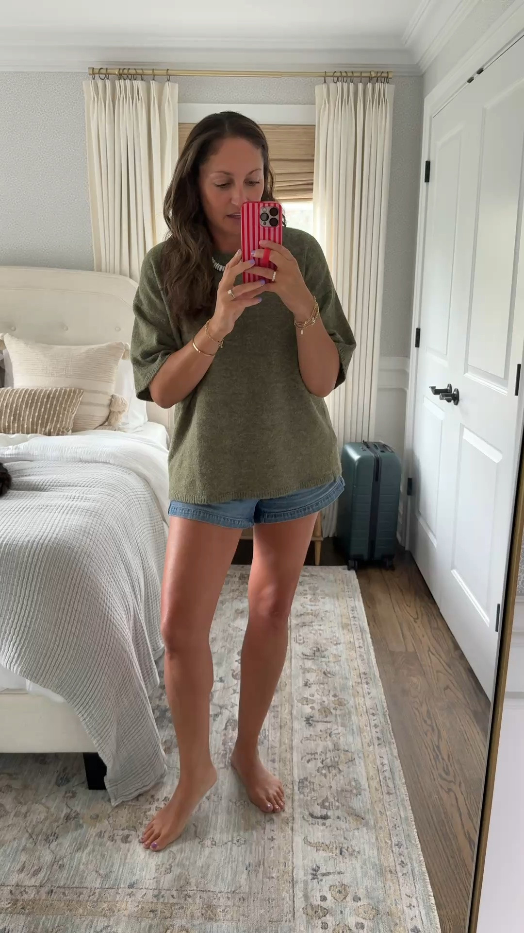 Truly in love with this cozy oversized short sleeve sweater! I reach for it every week and will be wearing it well into fall. So many gorgeous colors!!

#LTKootd #LTKvlog #LTKdayinmylife