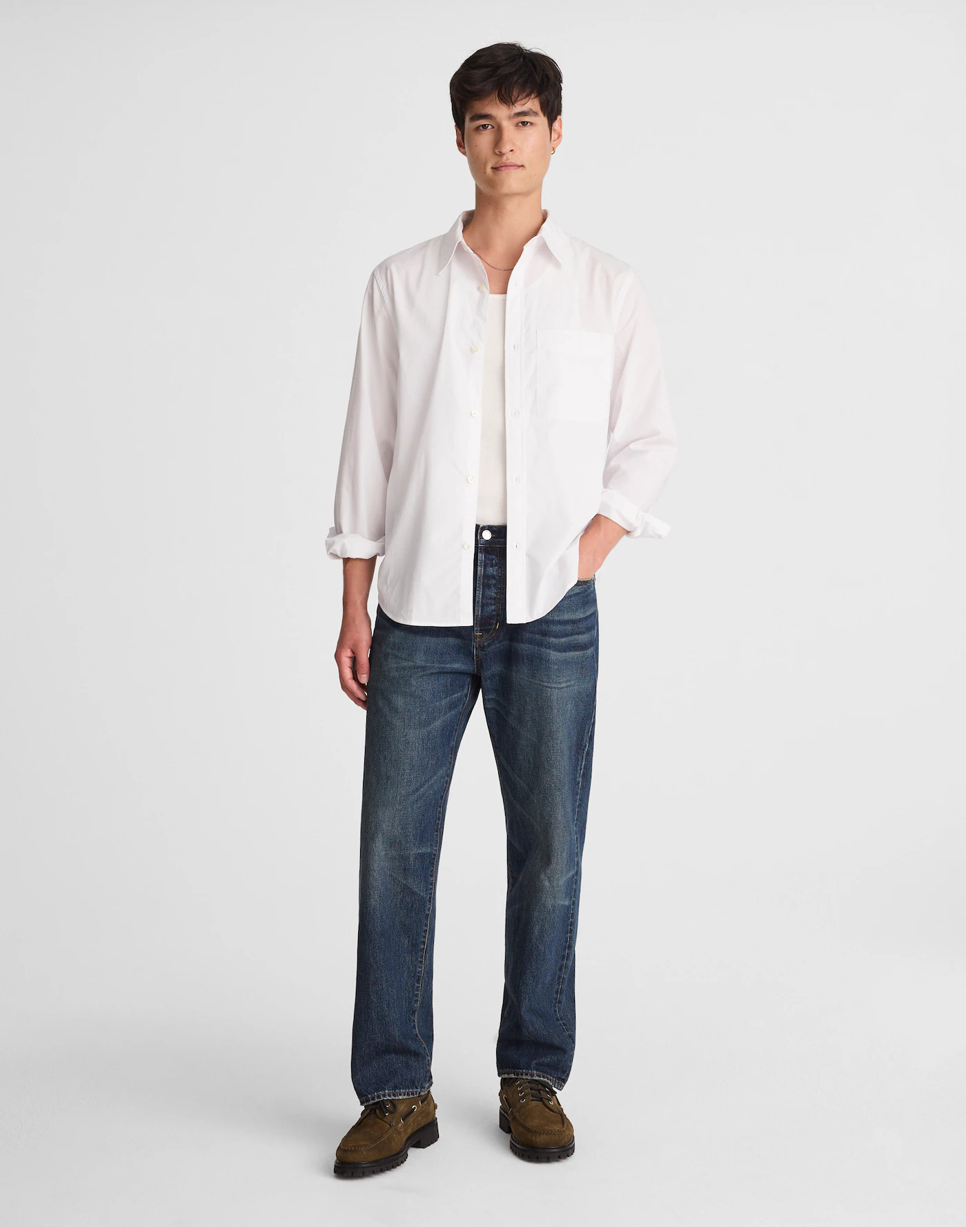 Cotton Poplin Button-Up Shirt | Madewell