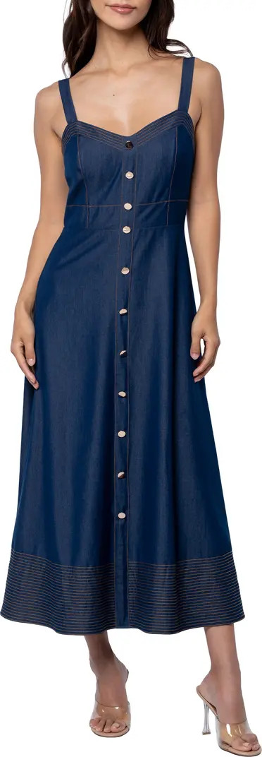 Molli Seamed Chambray Sundress | Nordstrom