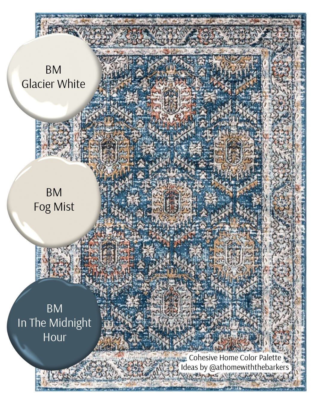 Paint color and rug pairing home decorating 

 #LTKHome #LTKSaleAlert