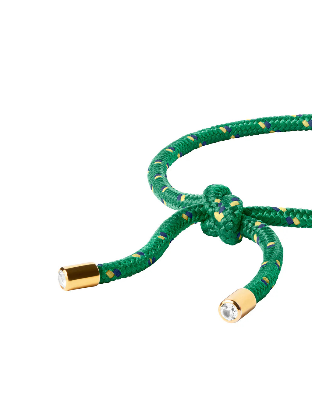 PARACORD VERT TIE ANKLET, GOLD | Dorsey