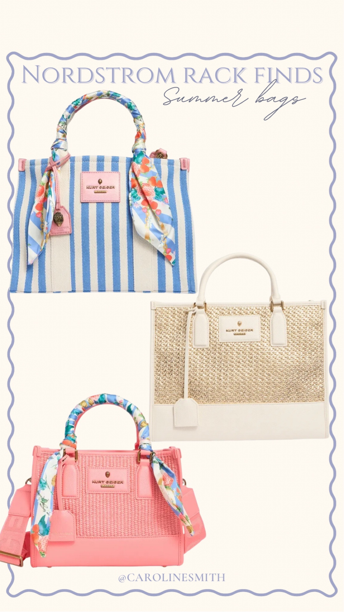 Nordstrom Rack summer bag sale



Pink, summer styles, cabana, cabana style, Kurt Geiger, stripes, gifts for her, Mother’s Day 

#LTKSeasonal #LTKMothersDay #LTKSaleAlert