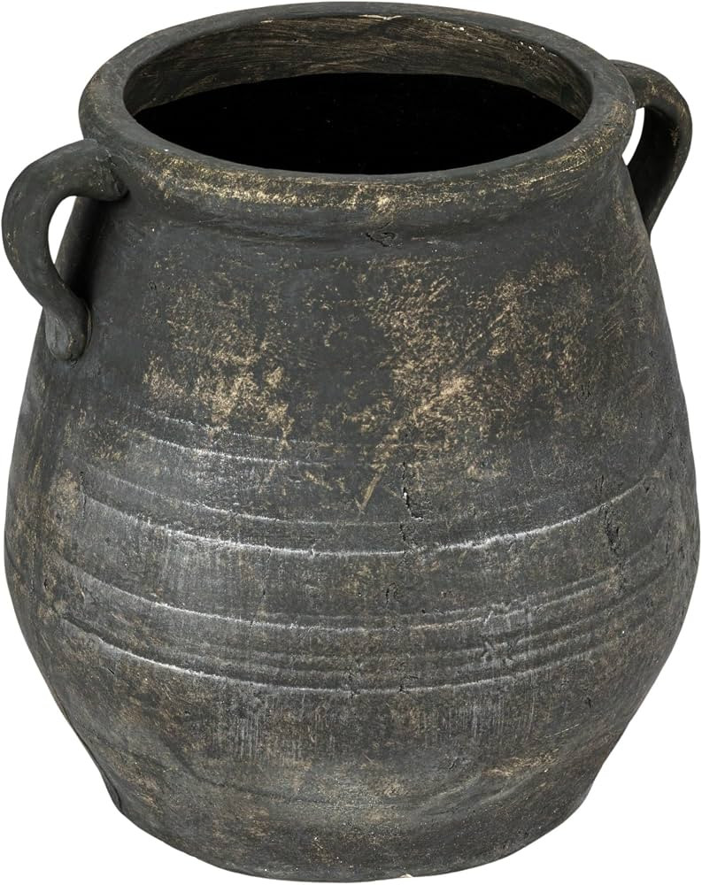Creative Co-Op Whitewashed Terra-Cotta Urn, Grey | Amazon (CA)