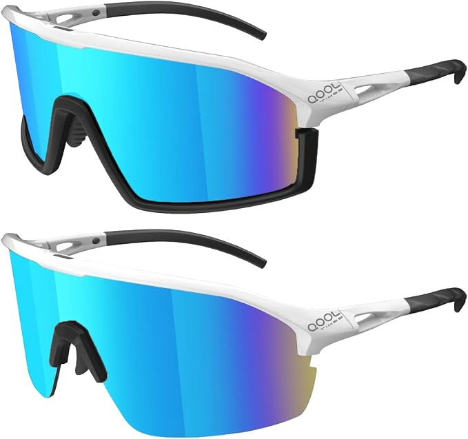QOOL TIMES Living out your Polarized Cycling Sunglasses for Men and Women, Volleyball Running Gol... | Amazon (US)