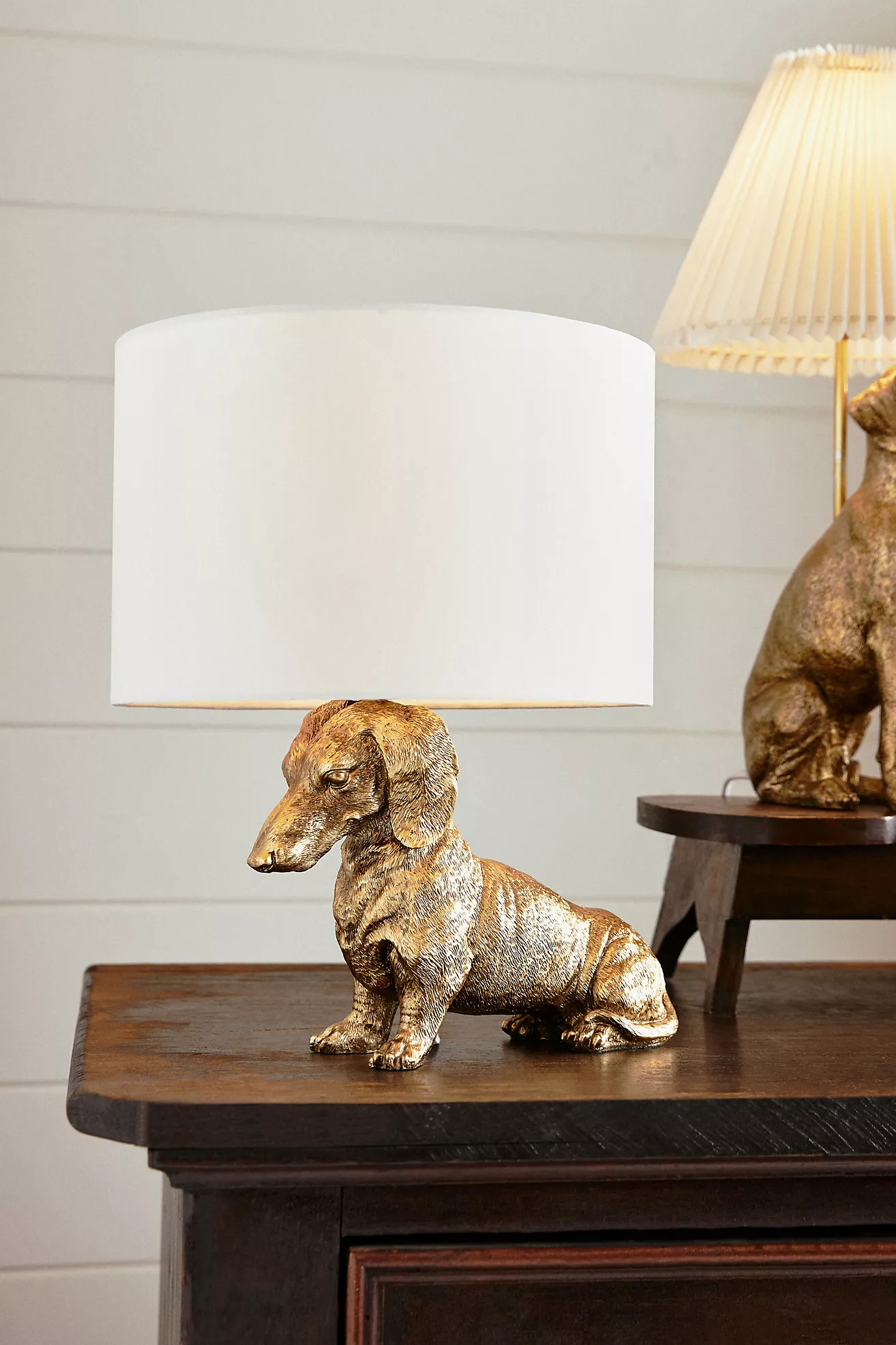 The Icon Table Lamp: Dog Edition | Anthropologie (US)