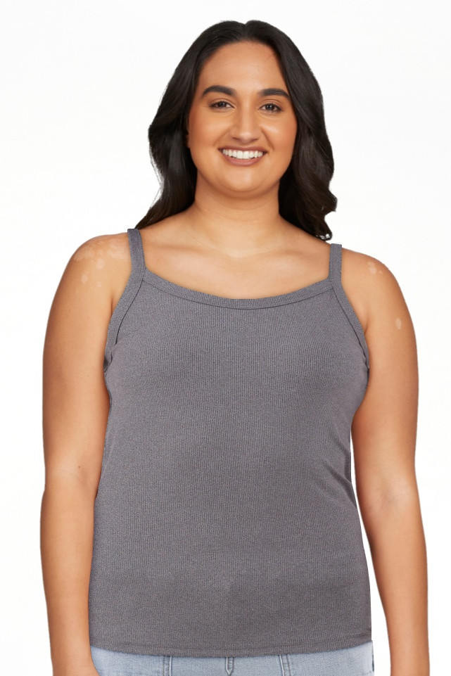 No Boundaries Ribbed Cami Top, Women's - Walmart.com | Walmart (US)