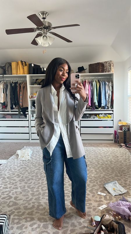 What I wore today! I love this white shirt from Target. It’s oversized and so nice to style different ways. I put it on under this blazer that I have had for a while from Gibsonlook. 

#LTKworkwear #LTKFind #LTKunder50