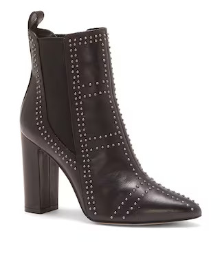 Vince Camuto Basila Studded Block Heel Booties | Dillards Inc.