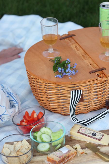 Sunday picnics are back with this glorious spring weather! 
This basket is the cutest and is even insulated! 

#LTKSeasonal #LTKGiftGuide #LTKparties