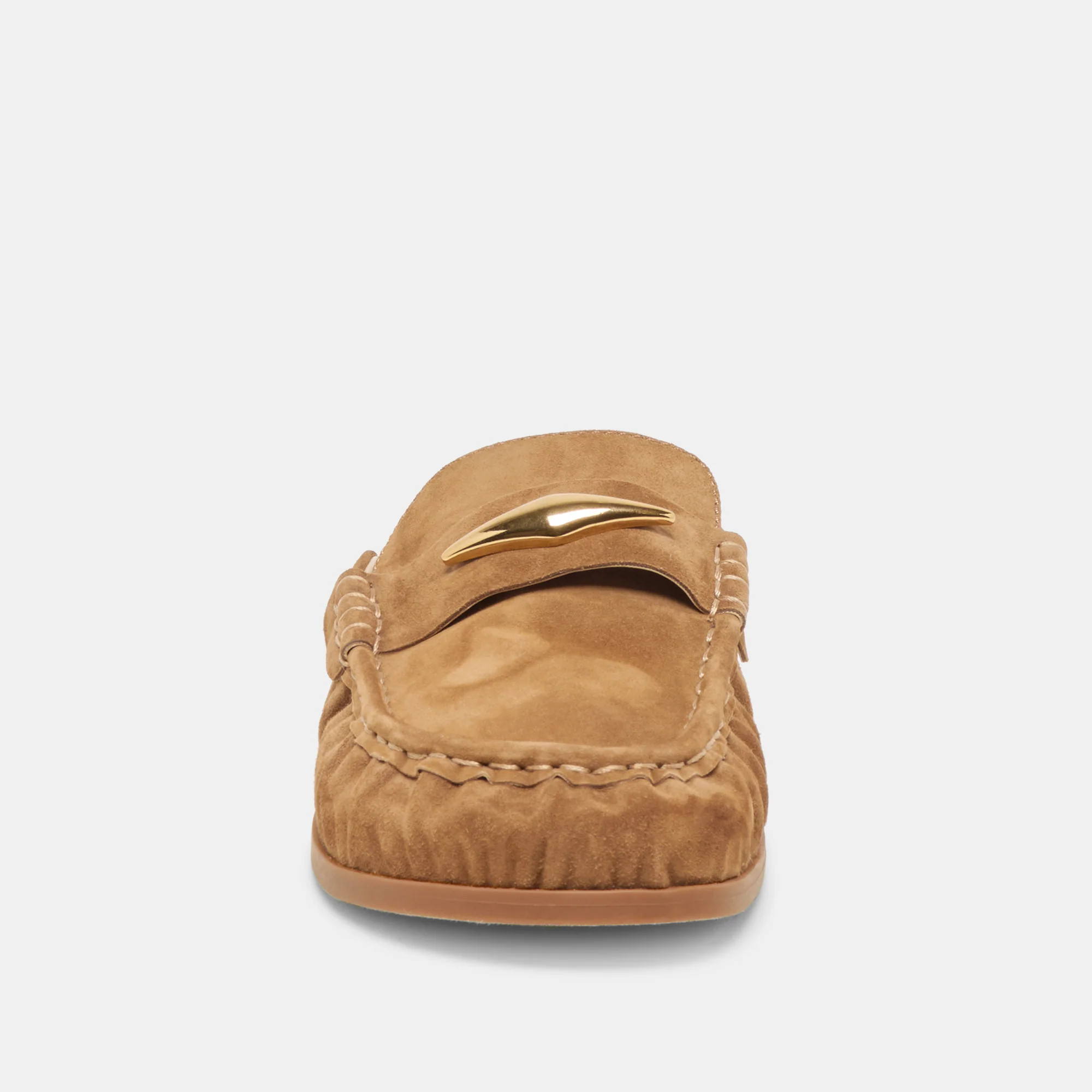 Jodero Flats Lt Brown Suede | DolceVita.com