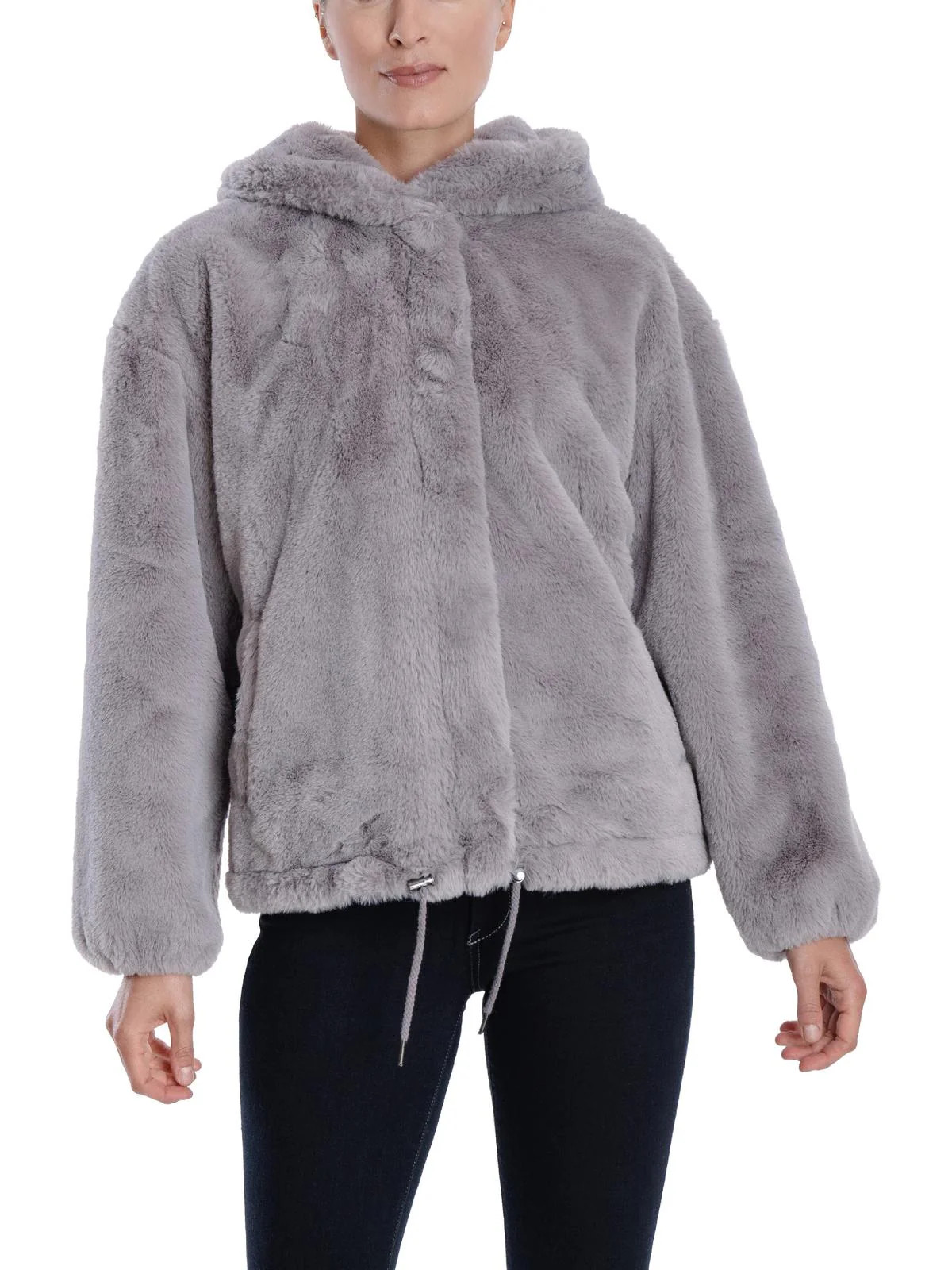 Womens Lightweight Cold Weather Faux Fur Coat | Shop Simon