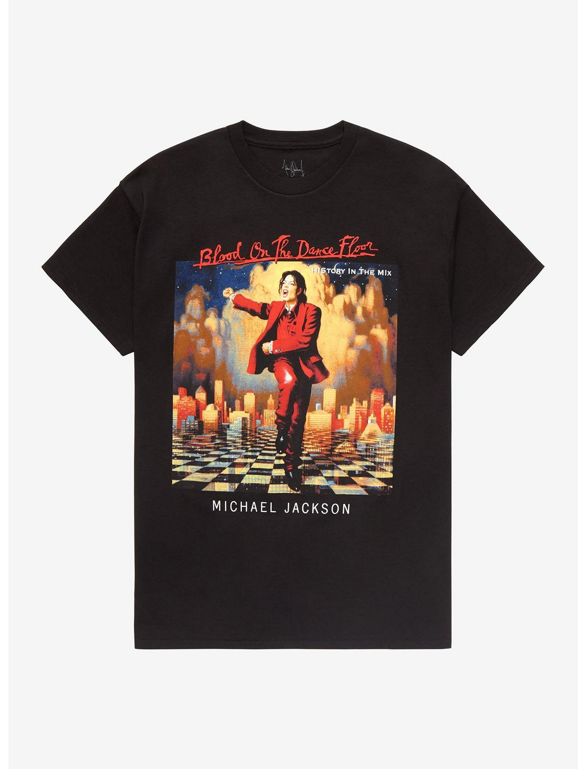 Michael Jackson Blood On The Dance Floor Boyfriend Fit Girls T-Shirt | Hot Topic
