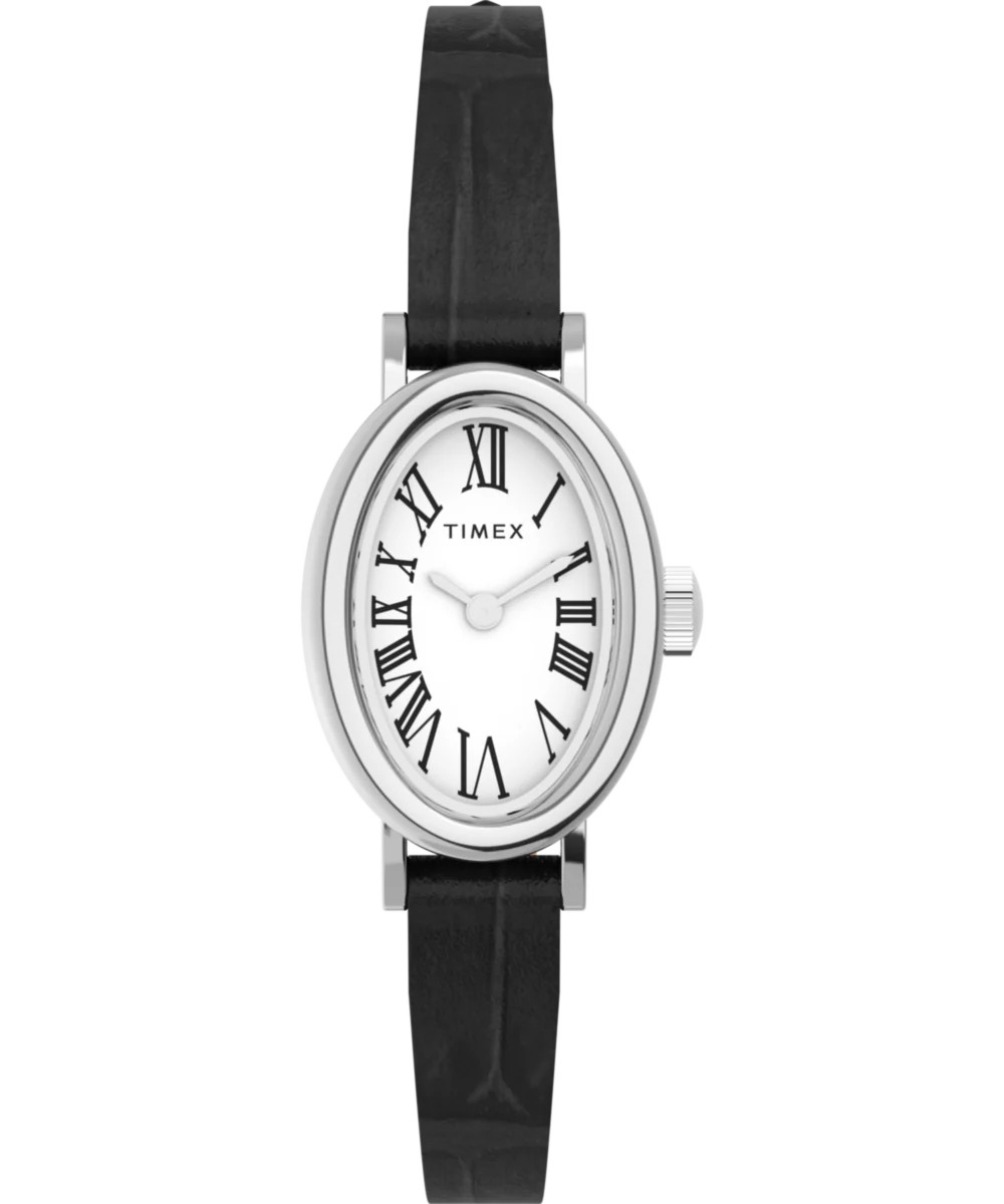 Cavatina 19mm Leather Strap Watch | Timex
