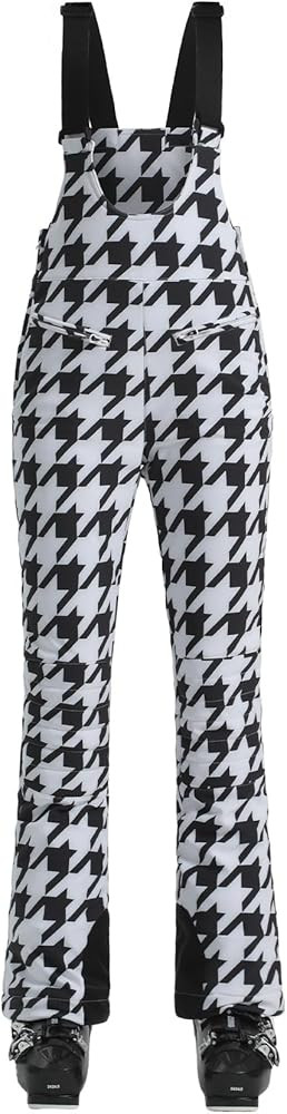 GSOU SNOW Womens Ski Bibs Snow Pants Snowboard Slim Overalls Insulated Waterproof Windproof Warm ... | Amazon (US)