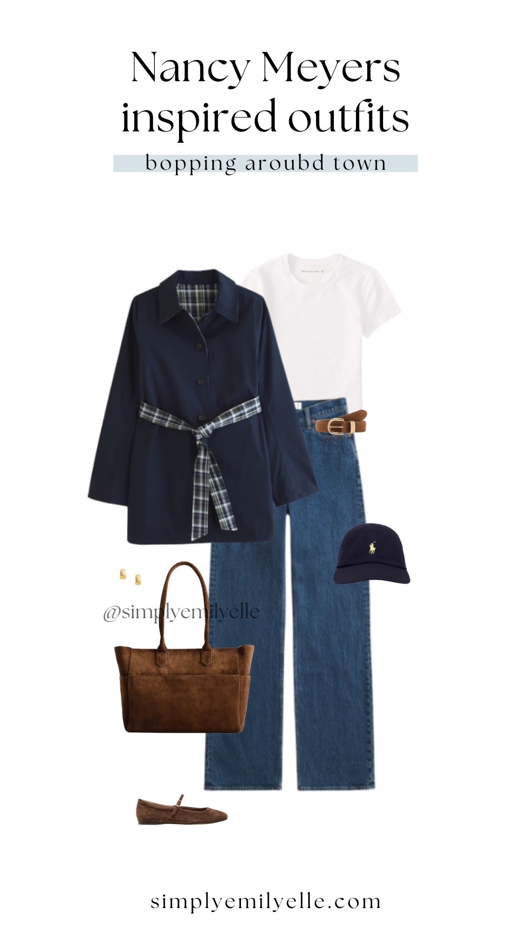 Coastal outfit, coastal aesthetic, coastal outfits, coastal grandmother aesthetic, coastal grandmother outfit, Nancy Meyers aesthetic, Martha Stewart aesthetic, ina garten aesthetic, spring outfits, spring outfit ideas, classic style 
@abercrombie @Quince @Revolve @jcrew