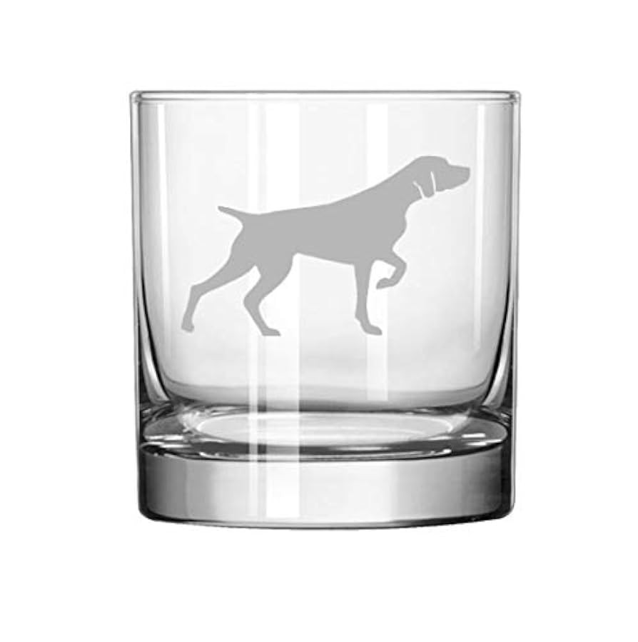 11 oz Rocks Whiskey Highball Glass German Shorthaired Pointer | Amazon (US)